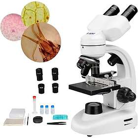 Svbony SV605 Microscope 80x-1600x LED WF10X WF20X