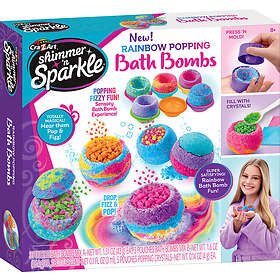 Shimmer 'N Sparkle n' DIY-set Rainbow Popping Badbomber