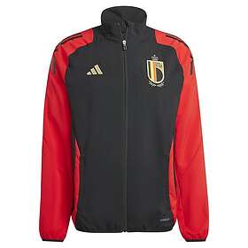 Adidas Belgium 23/24 Tracksuit Jacket Pre Match Röd,Svart M