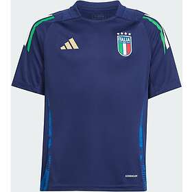 Adidas Italy 24 Tiro24 Junior Short Sleeve T-shirt Training Blå 15-16 Years