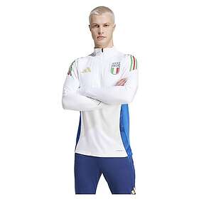 Adidas Italy 23/24 Half Zip Sweatshirt Training Vit M