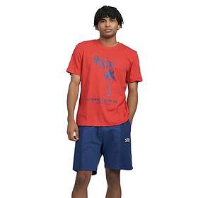 Umbro Humphreys Bros Short Sleeve T-shirt Orange S Man