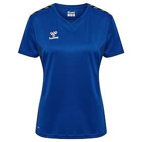 Hummel Authentic Pl Short Sleeve T-shirt Blå L Kvinna