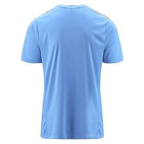 Kappa Gianto Short Sleeve T-shirt Blå M Man