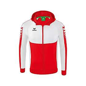 Erima Six Wings Training Full Zip Sweatshirt Röd M Man