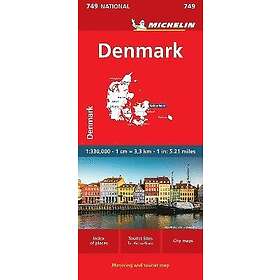 Michelin: Denmark Michelin National Map 749