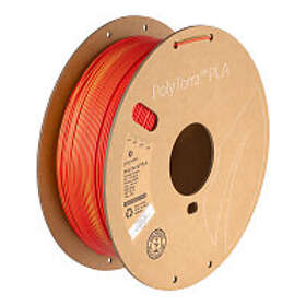 Polymaker PLA filament Soluppgång (röd-gul) 1,75mm 1kg PolyTerra Dual