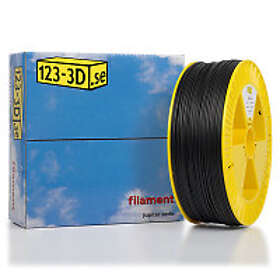 123-3D ABS filament Svart 2,85mm 2,3kg