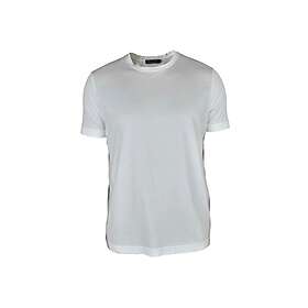 Loro Piana Vit Bomull T-Shirt White (Herr)