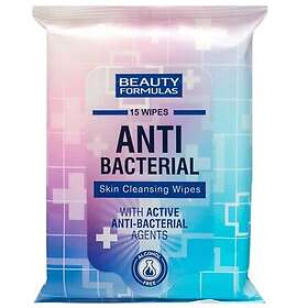 Beauty Formulas Antibakteriell Rengöringsservetter 15 PCS