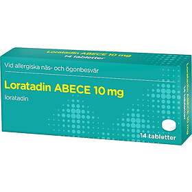 ABECE Loratadin Tablett 10 mg 14 st