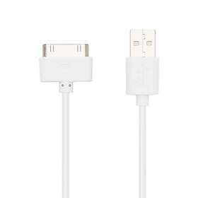 Linocell USB-kabel för iPhone 30-pin 1m