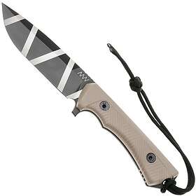 ANV Knives P250, Ceracote Black CAMO, GRNPU Coyote ANVP250-003