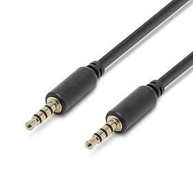 Luxorparts 65395 Ljudkabel med 3,5 mm-kontakt 1 m