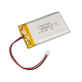 Luxorparts Li-Po-batteri 3,7 V med kontakt 1200 mAh