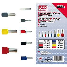 BGS Technic BGS Ändhylsorsortiment isolerade. 685 delar