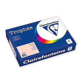Clairefontaine Trophée A4 80g färgat papper laxrosa