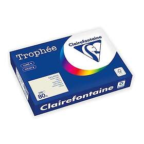 Clairefontaine Trophée A4 80g färgat papper grå