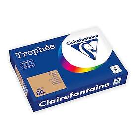 Clairefontaine Kopieringspapper Trophée 80g ohålat karamell
