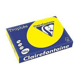 Clairefontaine Trophée A4 120g färgat papper gul