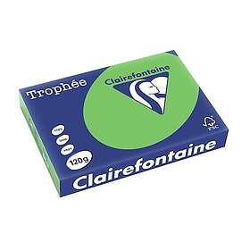 Clairefontaine Trophée A4 120g färgat papper grön