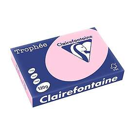 Clairefontaine Trophée A4 120g färgat papper rosa