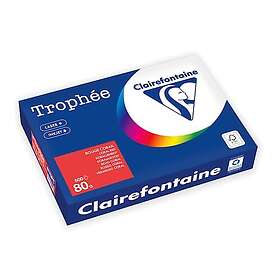 Clairefontaine Trophée A4 80g färgat papper röd