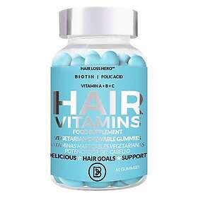 Biovene Hair Vitamins Daily Supplement Chewable Gummies 60 st