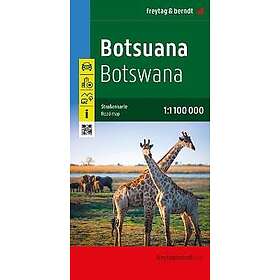 Botswana, road map 1:1,100,000