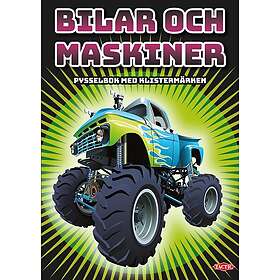 Pysselbok med Klistermärken Bilar och Maskiner Tactic