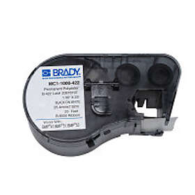 Brady MC1-1000-422 permanent polyestertejp 25,4mm x 7,62m (original)