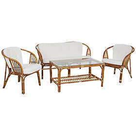 Brafab Astrakan Soffgrupp Natur inkl. Dynor