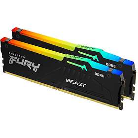Kingston FURY Beast RGB Black DDR5 6000MHz 2x16GB CL30 (KF560C30BBAK2-32)