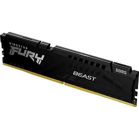Kingston Fury Beast Black DDR5 6000MHz 1x16GB CL30 (KF560C30BB-16)