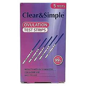 Clear & Simple 5 Ovulation Test Strips 5 st  