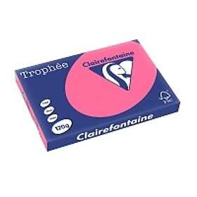 Clairefontaine 120g A3 papper fuchsia 250 ark 120G