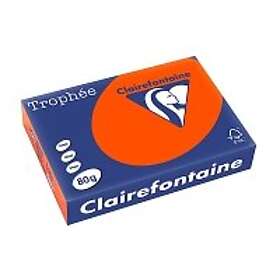 Clairefontaine 80g A4 papper kardinalröd 500 ark