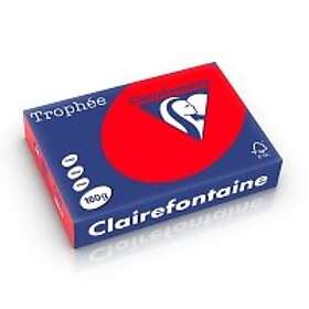 Clairefontaine 160g A4 papper korallröd 250 ark 410040C 160G 1004