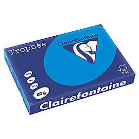 Clairefontaine 80g A3 papper karibisk blå 500 ark 80G