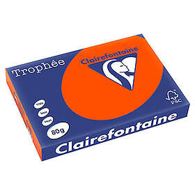 Clairefontaine 80g A3 papper kardinalröd 500 ark 80G