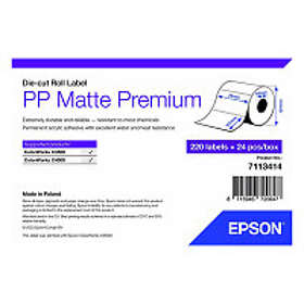 Epson 7113414 PP matt etikett 76 x 127mm (original)