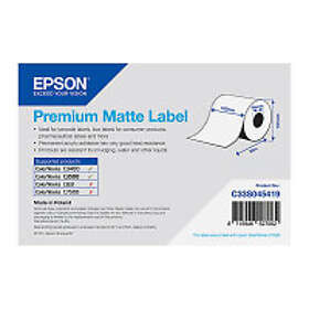 Epson C33S045419 premium matt etikett 102mm x 35m (original)