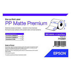 Epson 7113421 PP matt etikett 76 x 127mm (original)