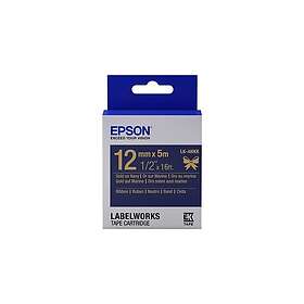 Epson LabelWorks LK-4HKK guld marinblå 400 Z900 LW-1000 900 300 Z700 600 K400 Z7