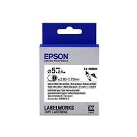 Epson LabelWorks LK-4WBA5 Svart Rulle x (0,5 2,5 cm m) 400 Z900 LW-1000 900 300 Z700 600 K400 Z710 Z5010 700 Z5000