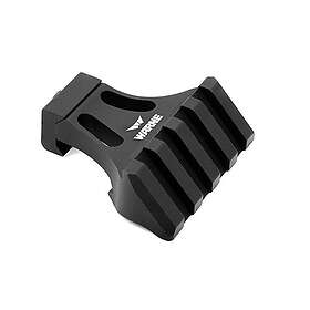 Warne Picatinny Sidemount Adapter-45 graders lutning Svart