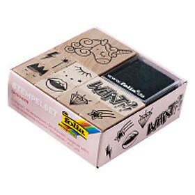 Folia Stempel Sæt Unicorn 12 stk