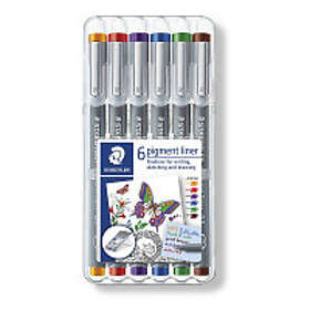 Staedtler Fineliner 0,3mm sorterade färger 6st