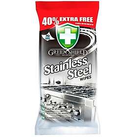 Shield Green Stainless Steel Wipes 70 PCS