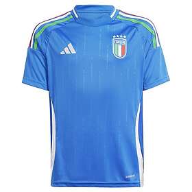 Adidas Italy 23/24 Junior Short Sleeve T-shirt Home Blå 9-10 Years